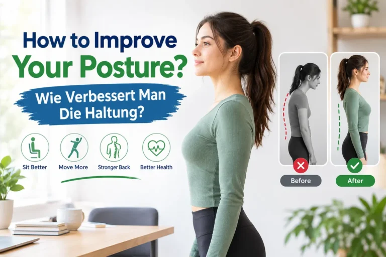 How to improve your posture with proper sitting and standing habits